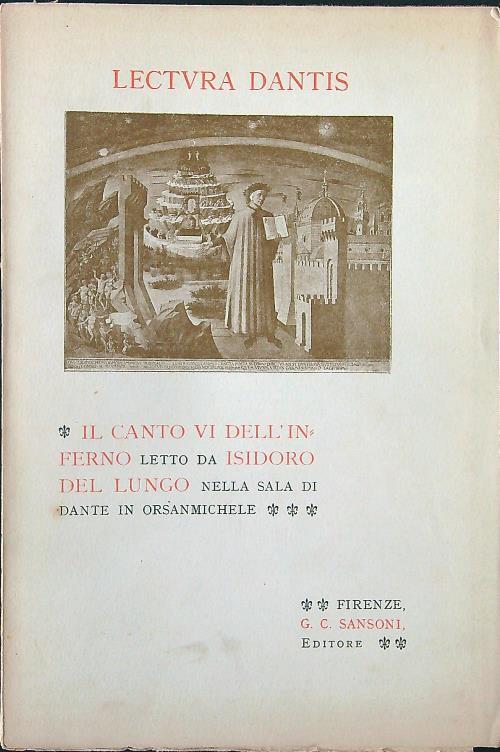 Lectura Dantis: il canto VI dell'Inferno