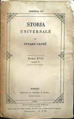 Storia universale dispensa n. 62 tomo XVIII parte 3