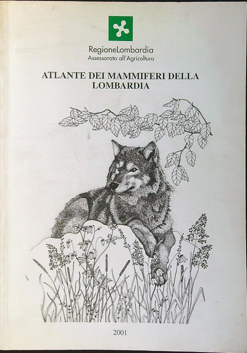 Atlante dei mammiferi della Lombardia - copertina