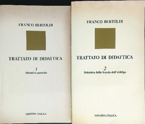 Trattato di didattica 2 vv