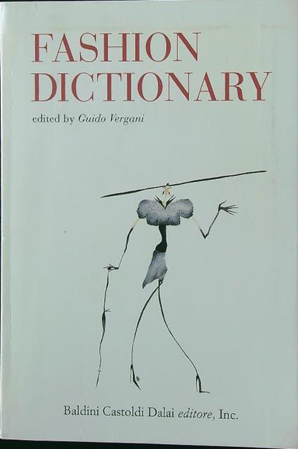 Fashion Dictionary - G. Vergani - copertina
