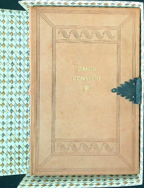 Convivio. Riproduzione anastatica - Dante - copertina