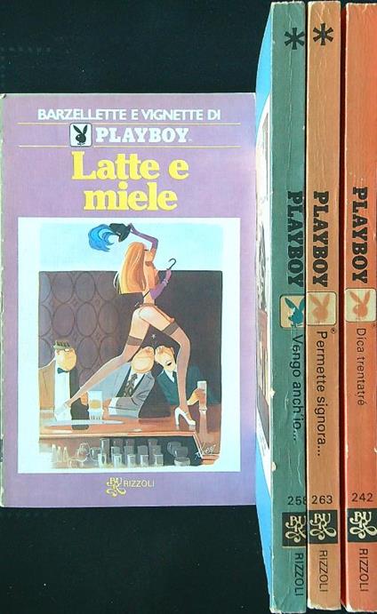Barzellette e Vignette di Playboy 4 voll. - copertina