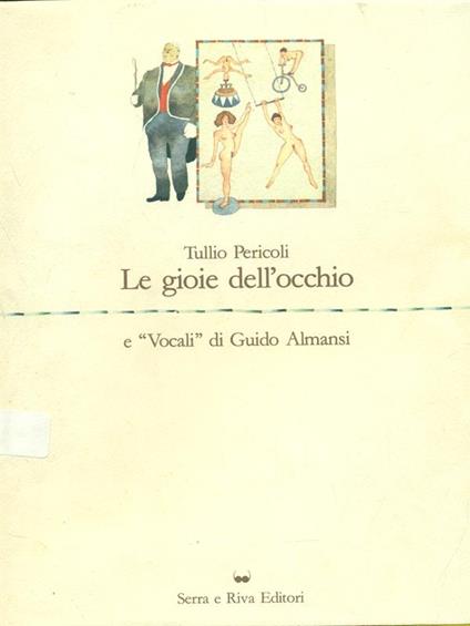 Le gioie dell'occhio - Tullio Pericoli - copertina