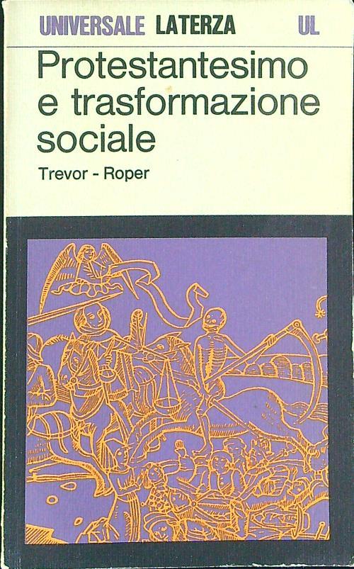 Protestantesimo e trasformazione sociale - Trevor - copertina