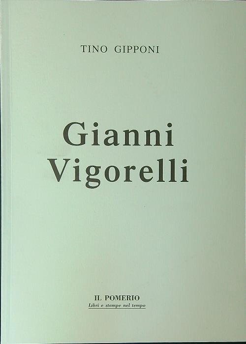 Gianni Vigorelli - Tino Gipponi - copertina
