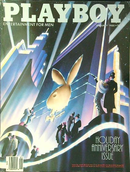Playboy January 1988 - copertina