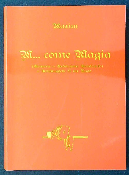 M... come magia - Vito) Maxim (Maggi - copertina