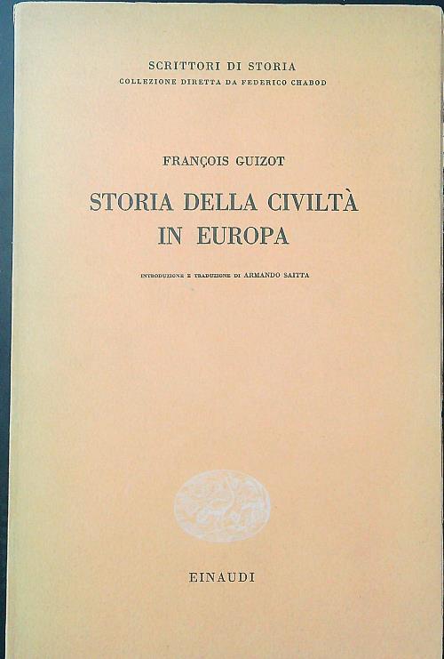 Storia della civiltà in Europa