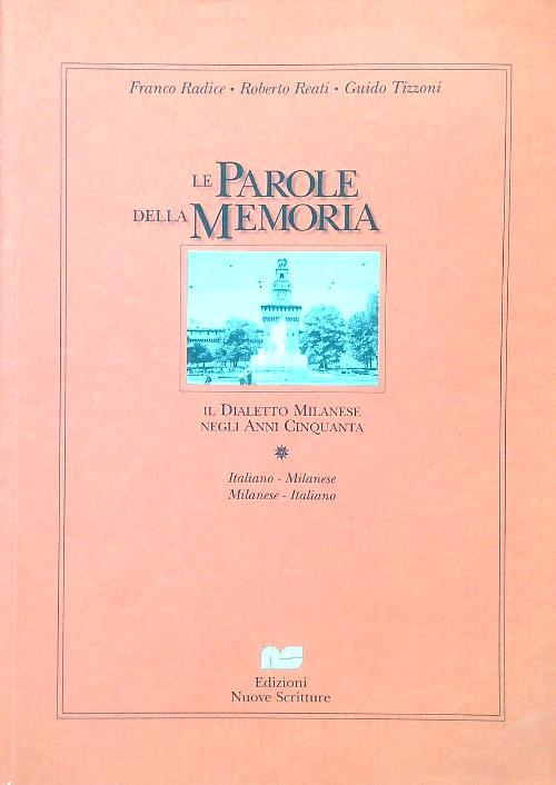 Le parole della memoria