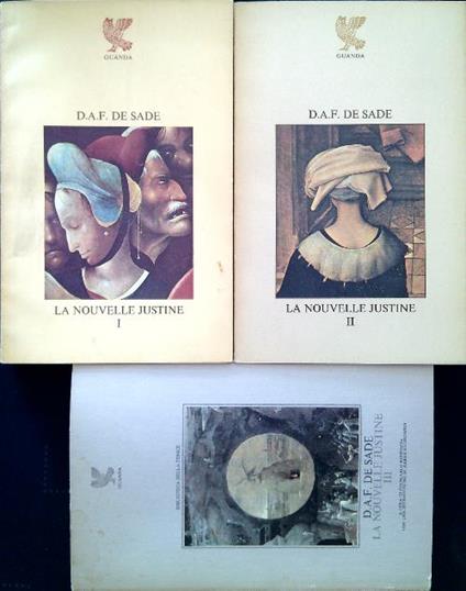 La nouvelle Justine. I-II-III - D.A.F. De Sade - copertina