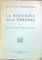 La rinunzia alla violenza