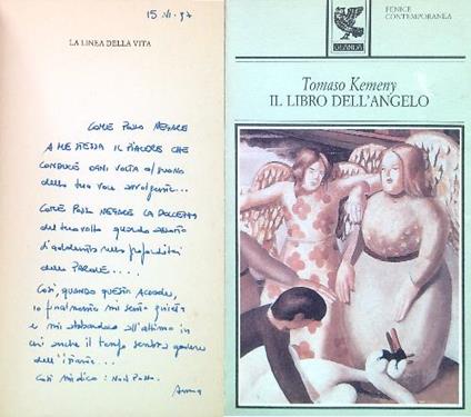 Il libro dell'angelo - Tomaso Kemeny - copertina
