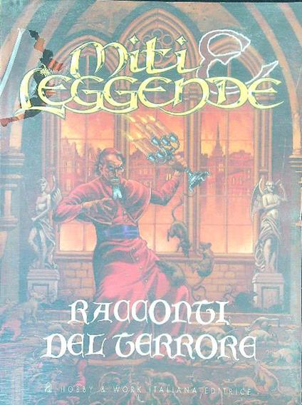 Miti e leggente Racconti del terrore - copertina