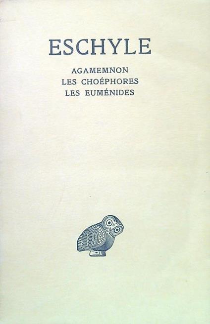 Eschyle Tome II - Eschyle  - copertina