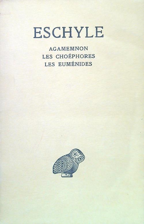 Eschyle Tome II - Eschyle  - copertina