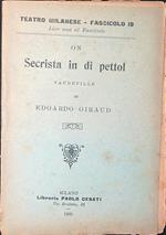 Teatro Milanese Fascicolo 19 On Secrista in di pettol