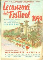 Le  canzoni del festival 1959 Anno 11 n. 2 Febbraio 1959