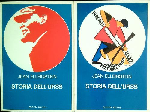 Storia dell'Urss. 2 Volumi - Jean Elleinstein - copertina