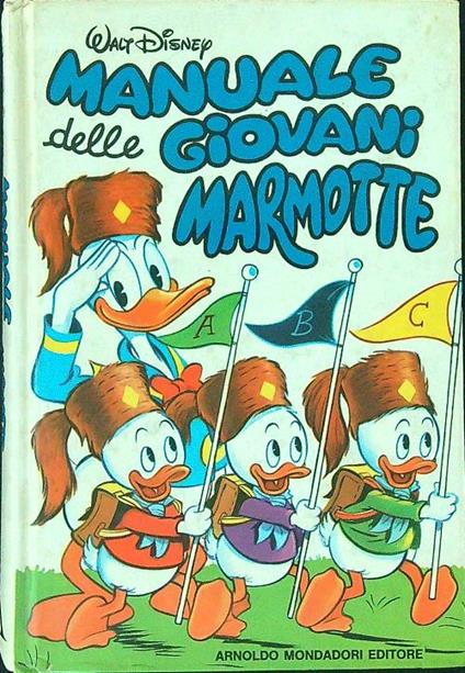 Manuale delle giovani marmotte - Walt Disney - copertina