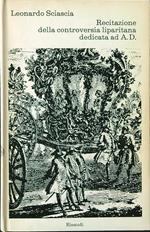 Recitazione della controversia liparitana dedicata ad A. D.
