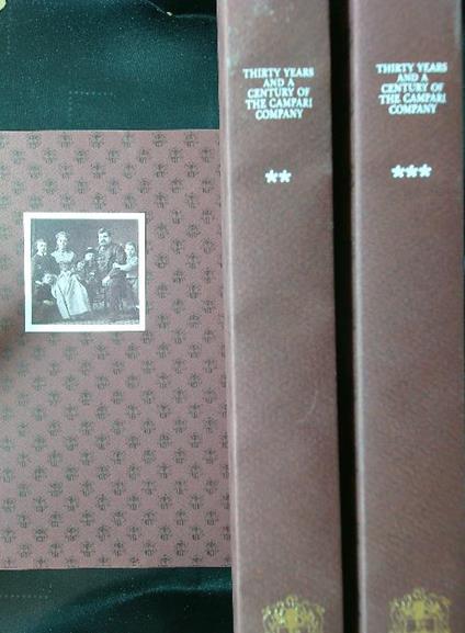 Thirty years and a century of the Campari Company 3 voll. - Guido Vergani - copertina