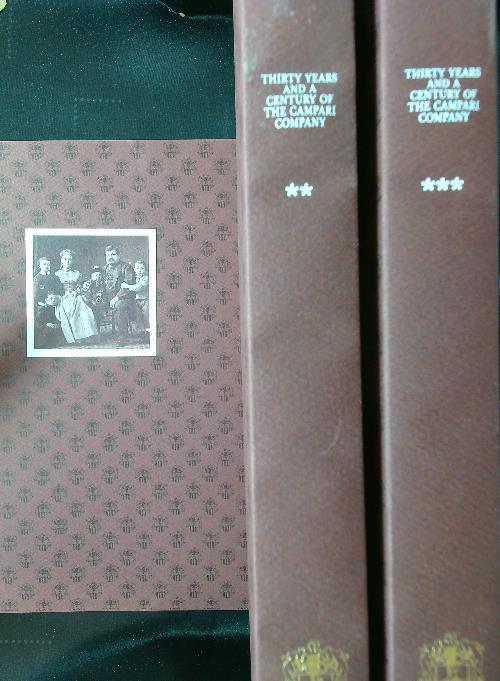 Thirty years and a century of the Campari Company 3 voll. - Guido Vergani - copertina