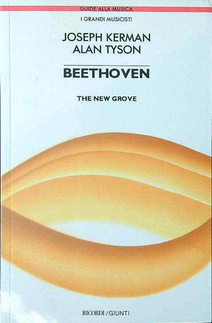 Beethoven. The New Grove - Kerman - copertina