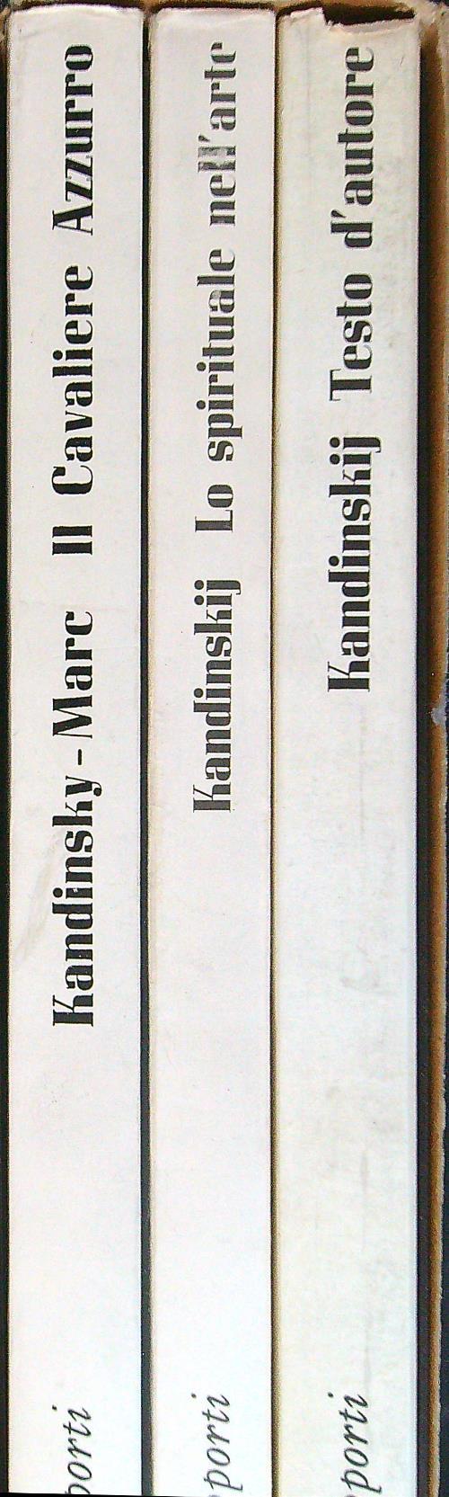 Kandinskij 3  voll. - Vasilij Kandinskij - copertina