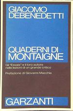 Quaderni di Montaigne