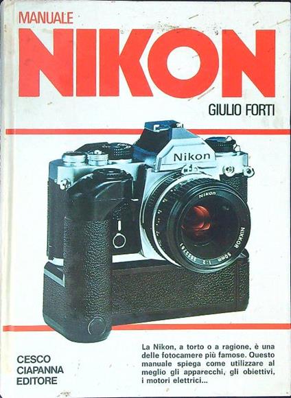 Manuale Nikon - Giulio Forti - copertina