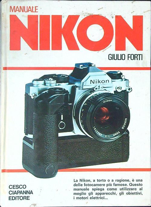 Manuale Nikon - Giulio Forti - copertina