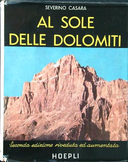 Al sole delle Dolomiti - Severino Casara - copertina