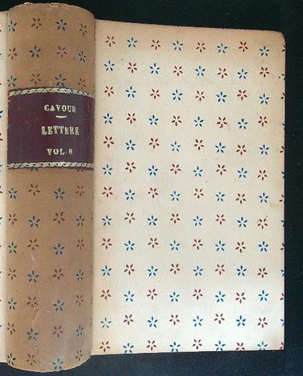 Cavour Lettere Vol 6 - Luigi Chiala - copertina