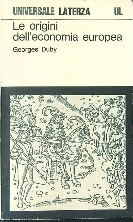 Le  origini dell'economia Europea - Georges Duby - copertina