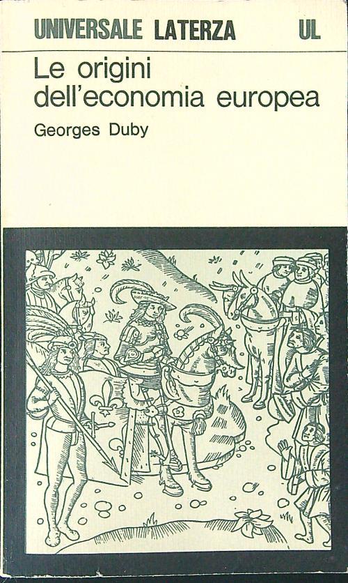Le  origini dell'economia Europea - Georges Duby - copertina