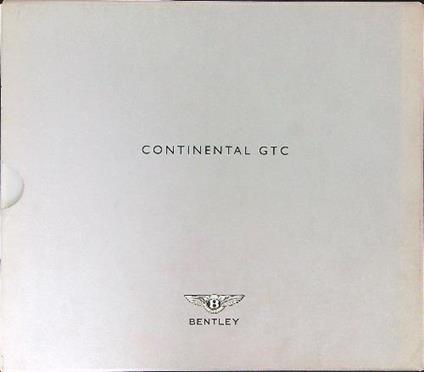 Continental GTC 2 vv - copertina