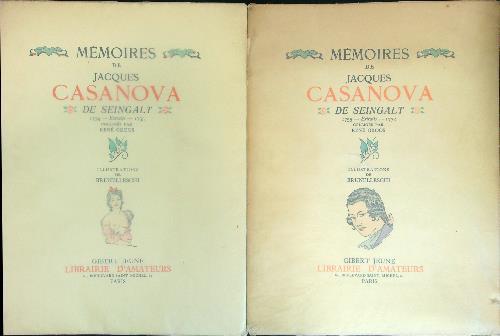 Memoires de Jacques Casanova de Seingalt 2 vv