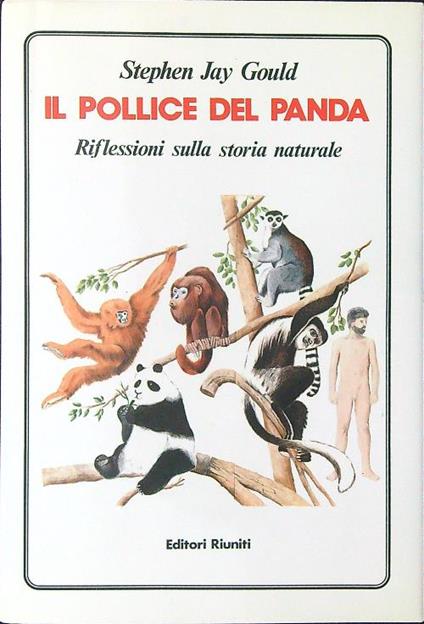 Il  pollice del panda - Stephen Jay Gould - copertina