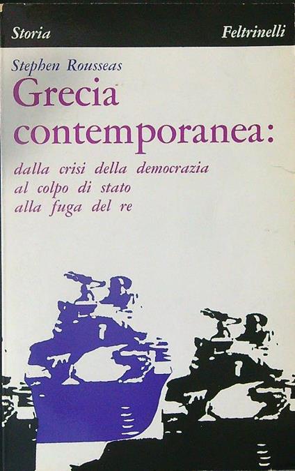 Grecia Contemporanea - Stephen Rousseas - copertina