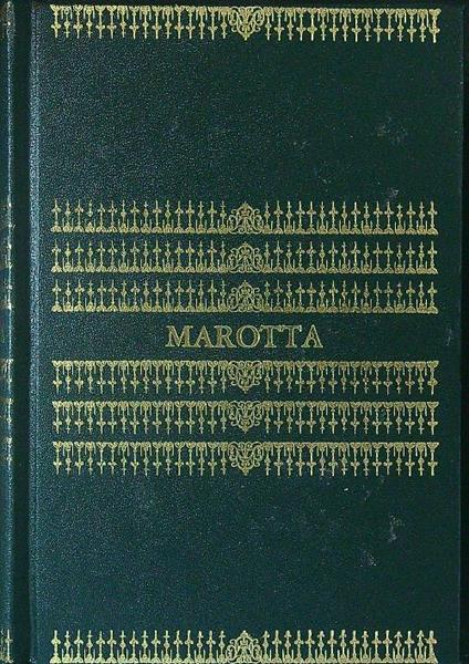 Marotta - Giuseppe Marotta - copertina