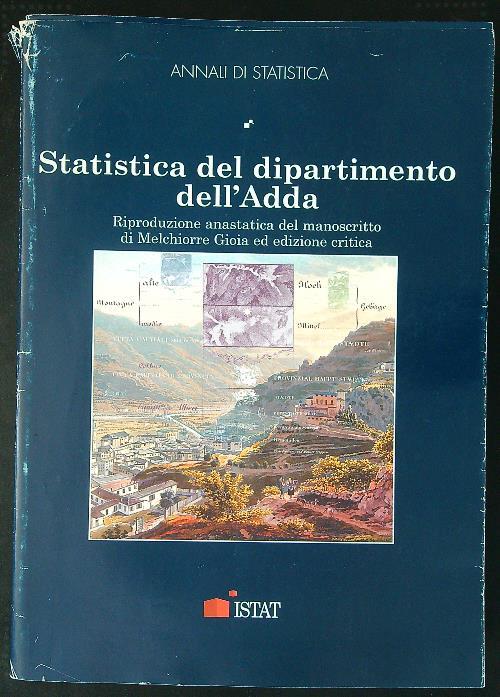 Statistica del dipartimento dell'Adda - copertina