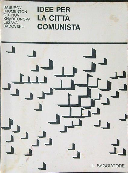 Idee per la città comunista - copertina