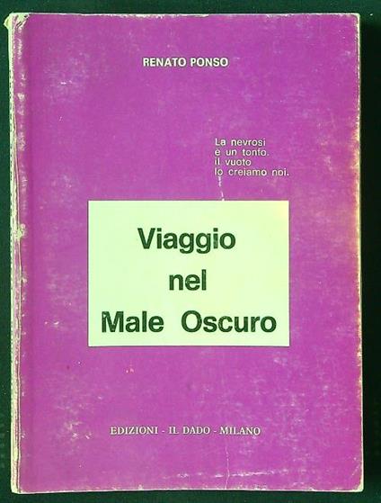 Viaggio nel male oscuro - Renato Ponso - copertina