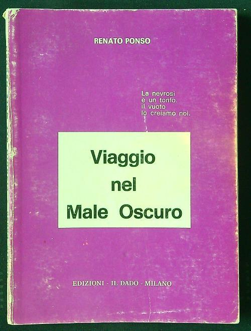 Viaggio nel male oscuro - Renato Ponso - copertina