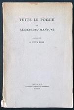 Tutte le poesie di Alessandro Manzoni