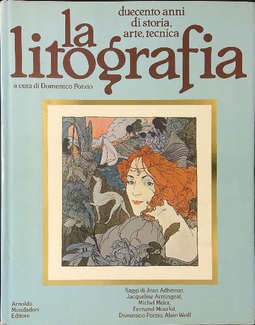 La  litografia - Domenico Porzio - copertina