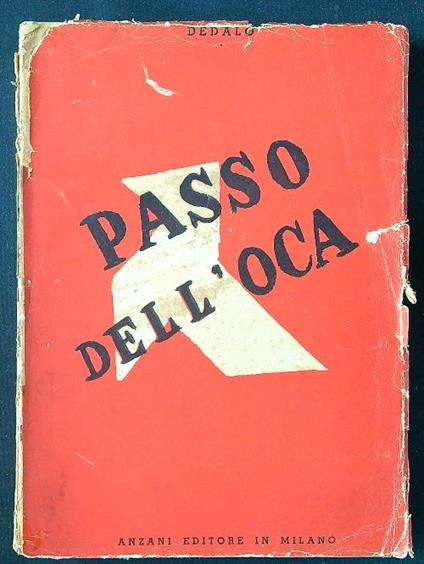 Passo dell'oca - Dedalo - copertina