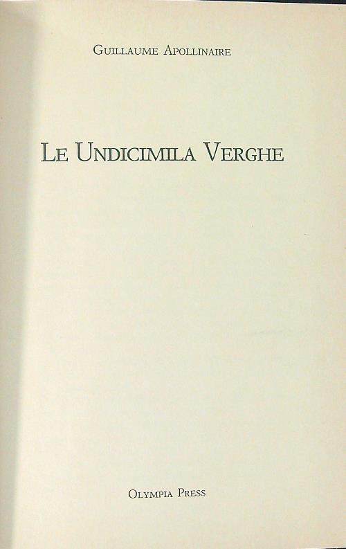 Le undicimila Verghe