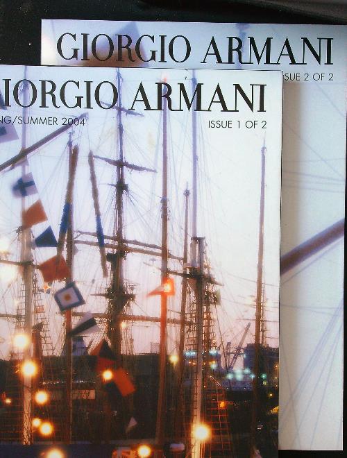 Giorgio Armani Spring/Summer 2004 2 voll. - copertina